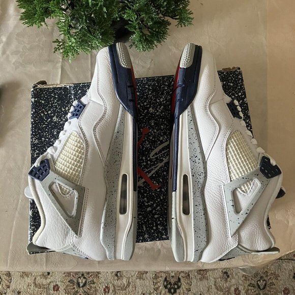 Nike Air Jordan 4 Retro Mid Midnight Navy Come With Box main image 4